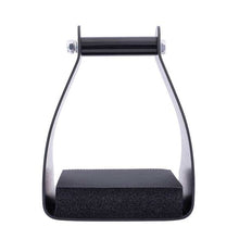 Load image into Gallery viewer, 4&quot; Lightweight Aluminum Coated Trail Stirrups
