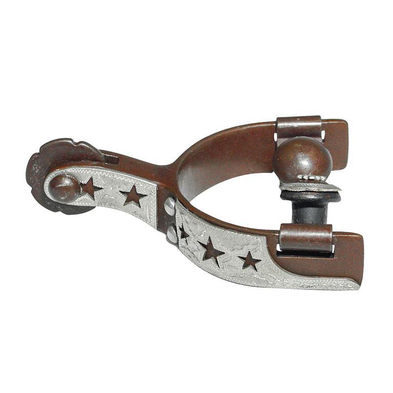 Antique Star Reining Spurs -  Kids - FG Pro Shop Inc.