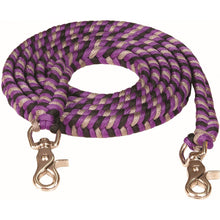 Load image into Gallery viewer, Braided Contest Reins - FG Pro Shop Inc.
