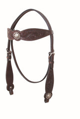 Antique Floral & Basket Browband Headstall - FG Pro Shop Inc.