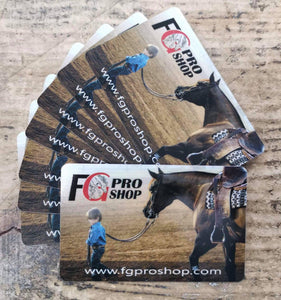 Gift Card - FG Pro Shop Inc.