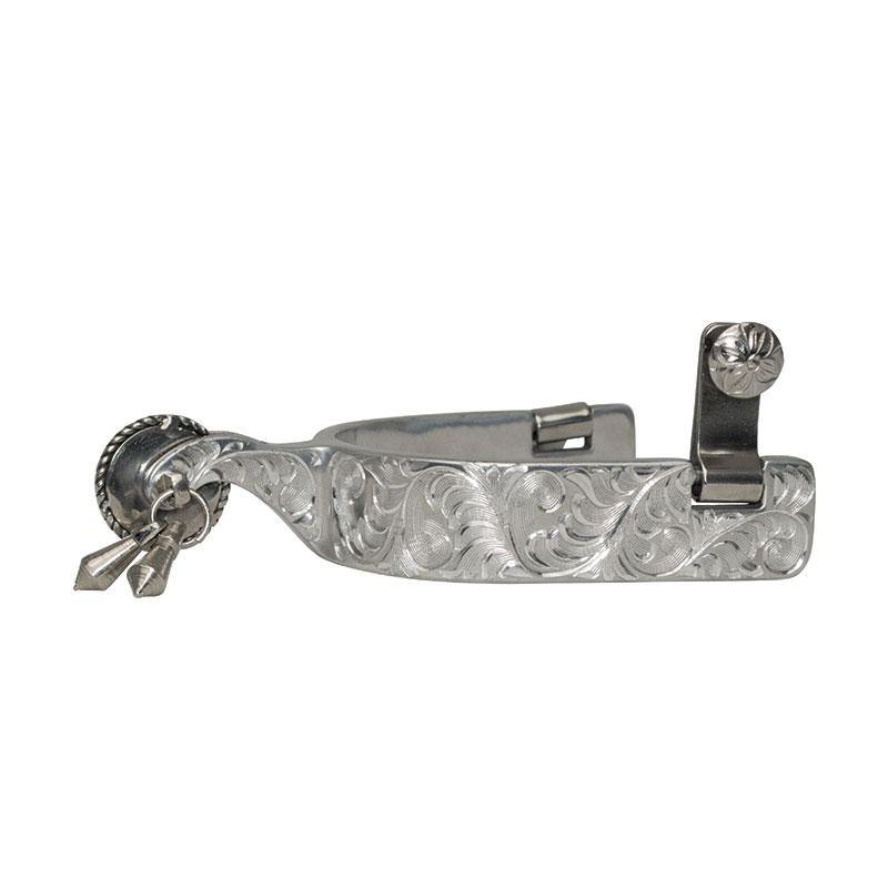FG Engraved  Aluminium Spurs - FG Pro Shop Inc.