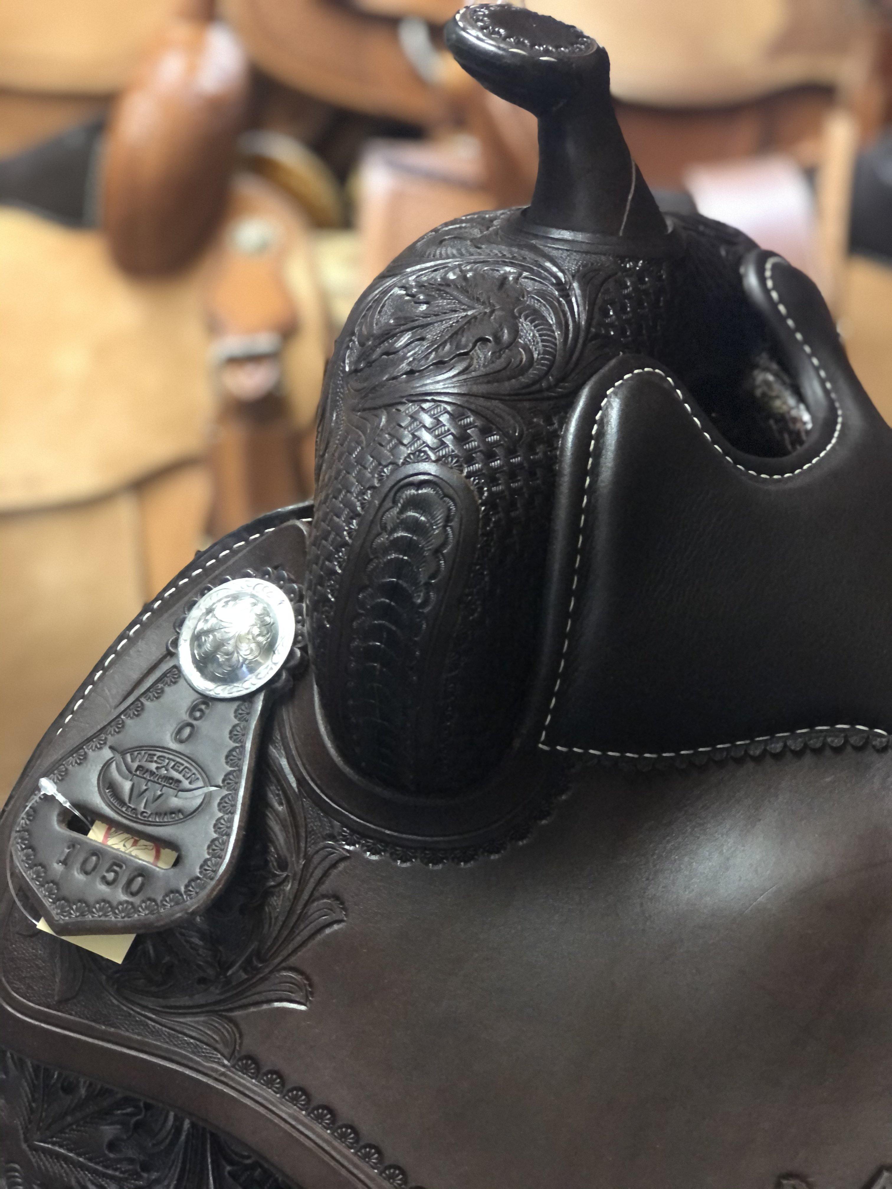 FG Reining Saddle - Dark Brown - FG Pro Shop Inc.