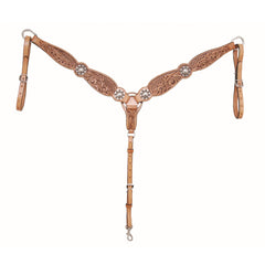 Antique Floral & Basket Breastcollar - Golden