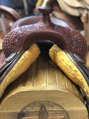 Jim Taylor Custom Reining Saddle 16" - FG Pro Shop Inc.