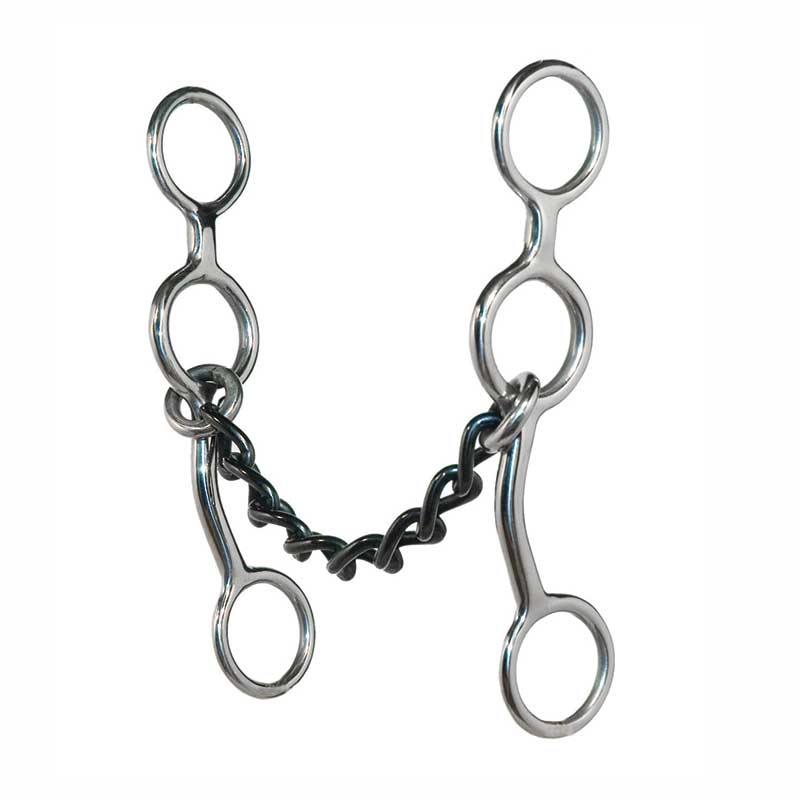 Junior Cow Horse Chain Gag Bit - FG Pro Shop Inc.