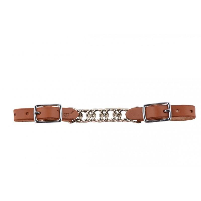 Leather Flat Curb Chain - FG Pro Shop Inc.