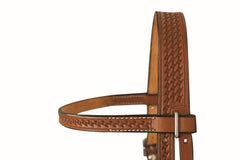 Western Rawhide Basketweave Pony Bridle & Reins - FG Pro Shop Inc.