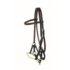 Leather Browband One Rope Side Pull By Jim Taylor - FG Pro Shop Inc.