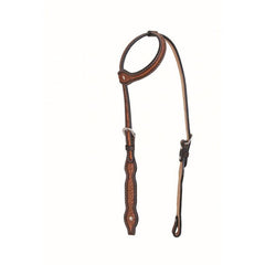 Diamond Series Scallop One Ear Headstall By Jim Taylor Performance - FG Pro Shop Inc.