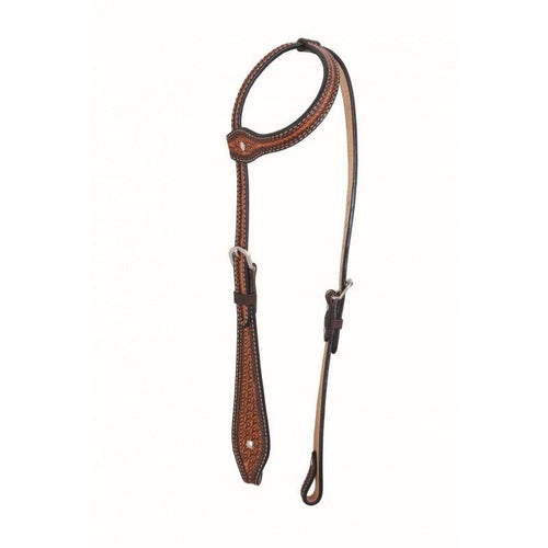 Diamond Series Tear Drop One Ear Headstall By Jim Taylor Performance - FG Pro Shop Inc.