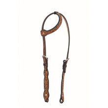 Load image into Gallery viewer, Western Rawhide By Jim Taylor Performance Floral Series Scallop One Ear Headstall - FG Pro Shop Inc.
