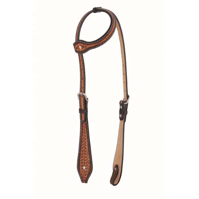 Infinity Series Tear Drop One Ear Headstall By Jim Taylor Performance - FG Pro Shop Inc.