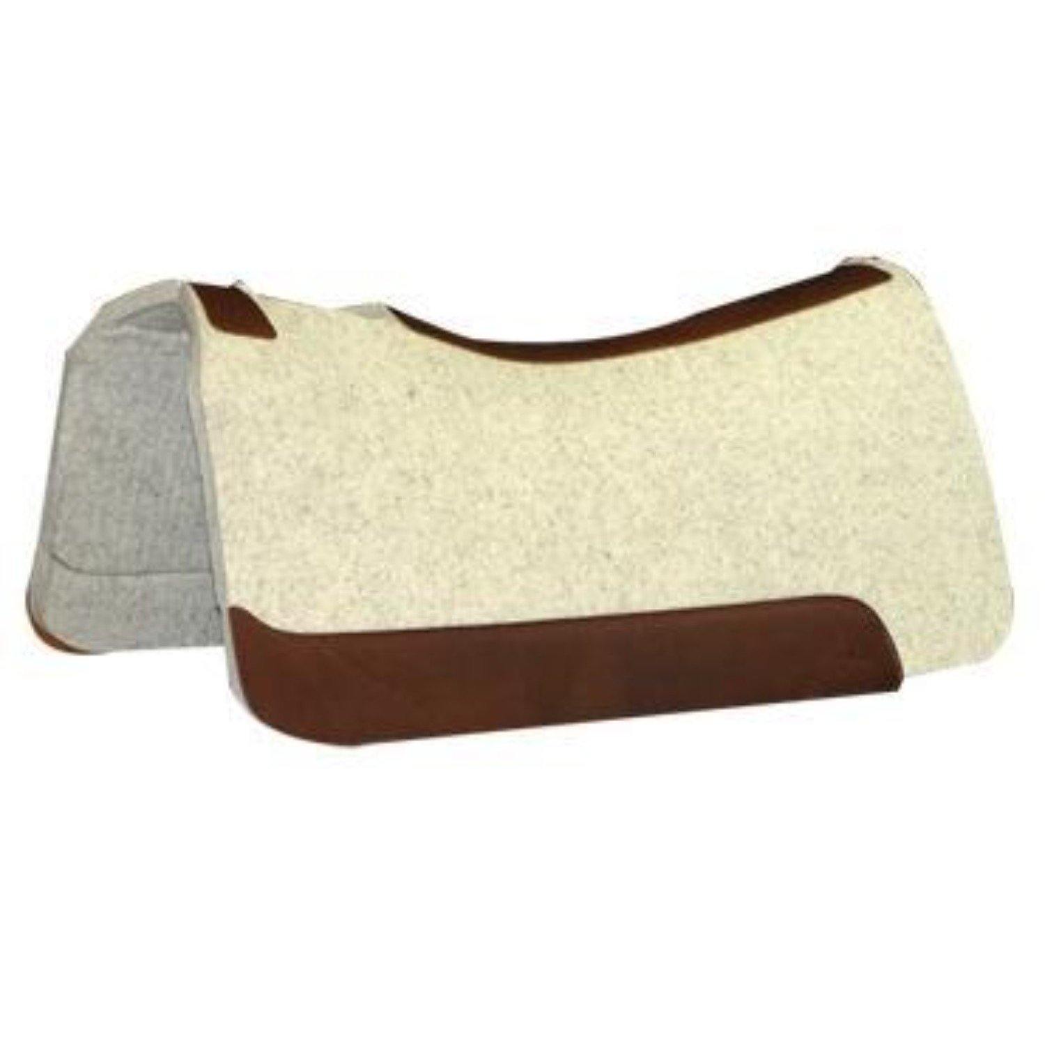 Natural 5 Star Saddle Pad 32''x32'' - FG Pro Shop Inc.