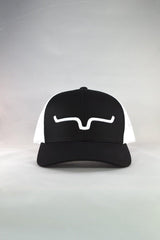 Weekly Trucker Cap By Kimes Ranch - Black/White - FG Pro Shop Inc.