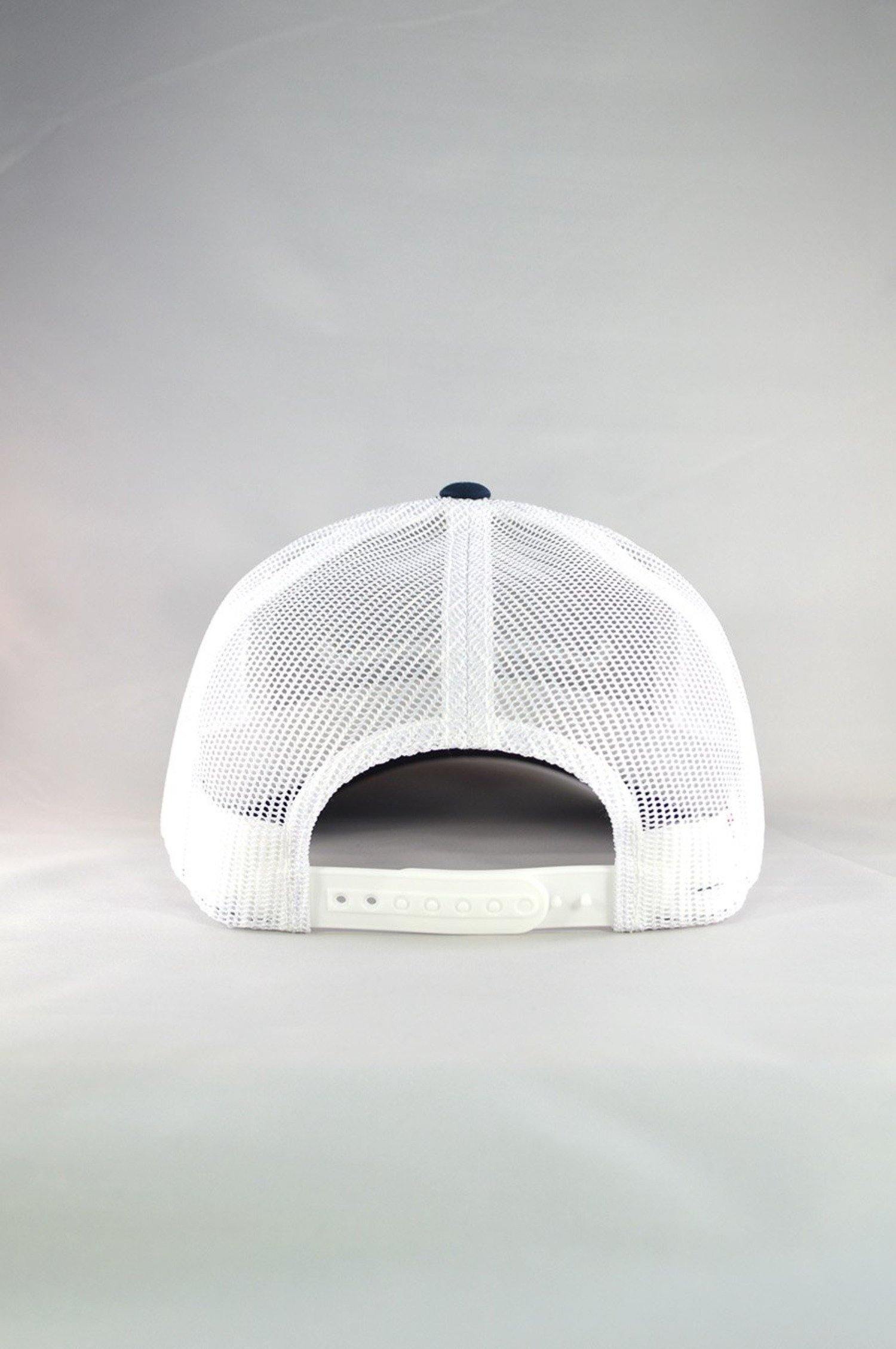 Weekly Trucker Cap By Kimes Ranch - Navy/White - FG Pro Shop Inc.