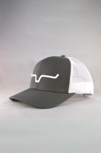 Weekly Trucker Cap By Kimes Ranch - Charcoal/White - FG Pro Shop Inc.
