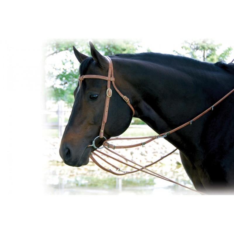 Hermann Oak Harness Leather German Martingale - FG Pro Shop Inc.