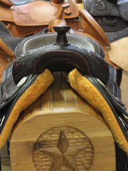 Jim Taylor Custom Reining Saddle 16" - FG Pro Shop Inc.