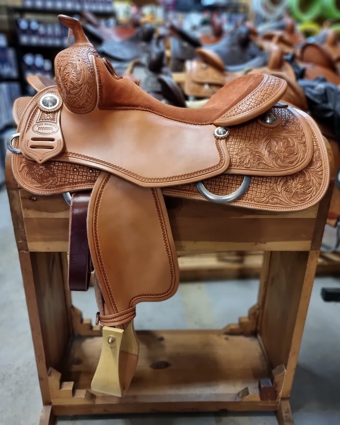 Custom Reining Saddle