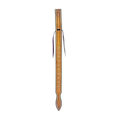 1 3/4'' Tan Leather Billet for Back Cinch - FG Pro Shop Inc.