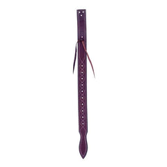 1 3/4'' Burgundy Leather Billet for Back Cinch - FG Pro Shop Inc.
