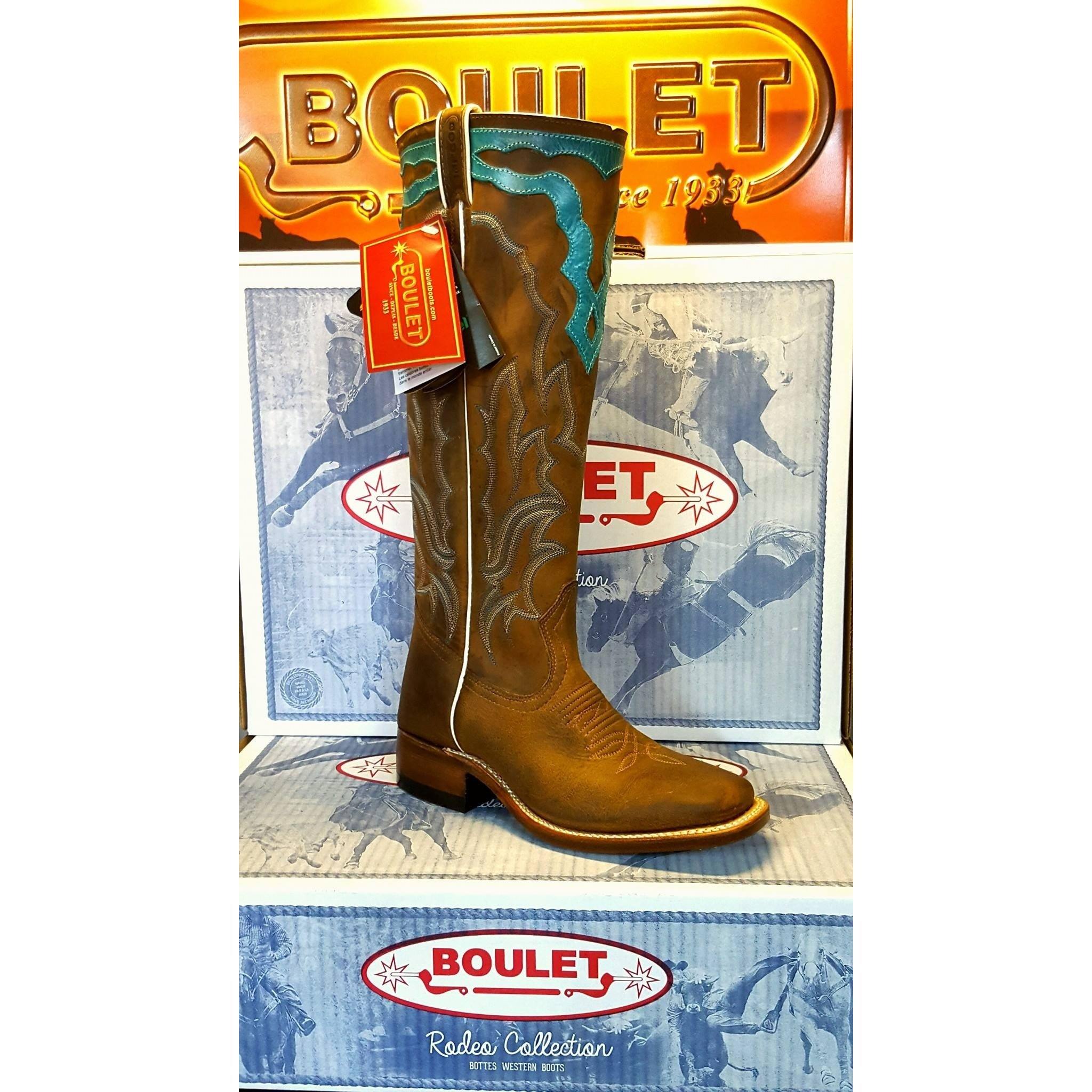 Botte Western Boulet Modèle #5183 pour Femme Botte Western Boulet Modèle #5183 pour Femme