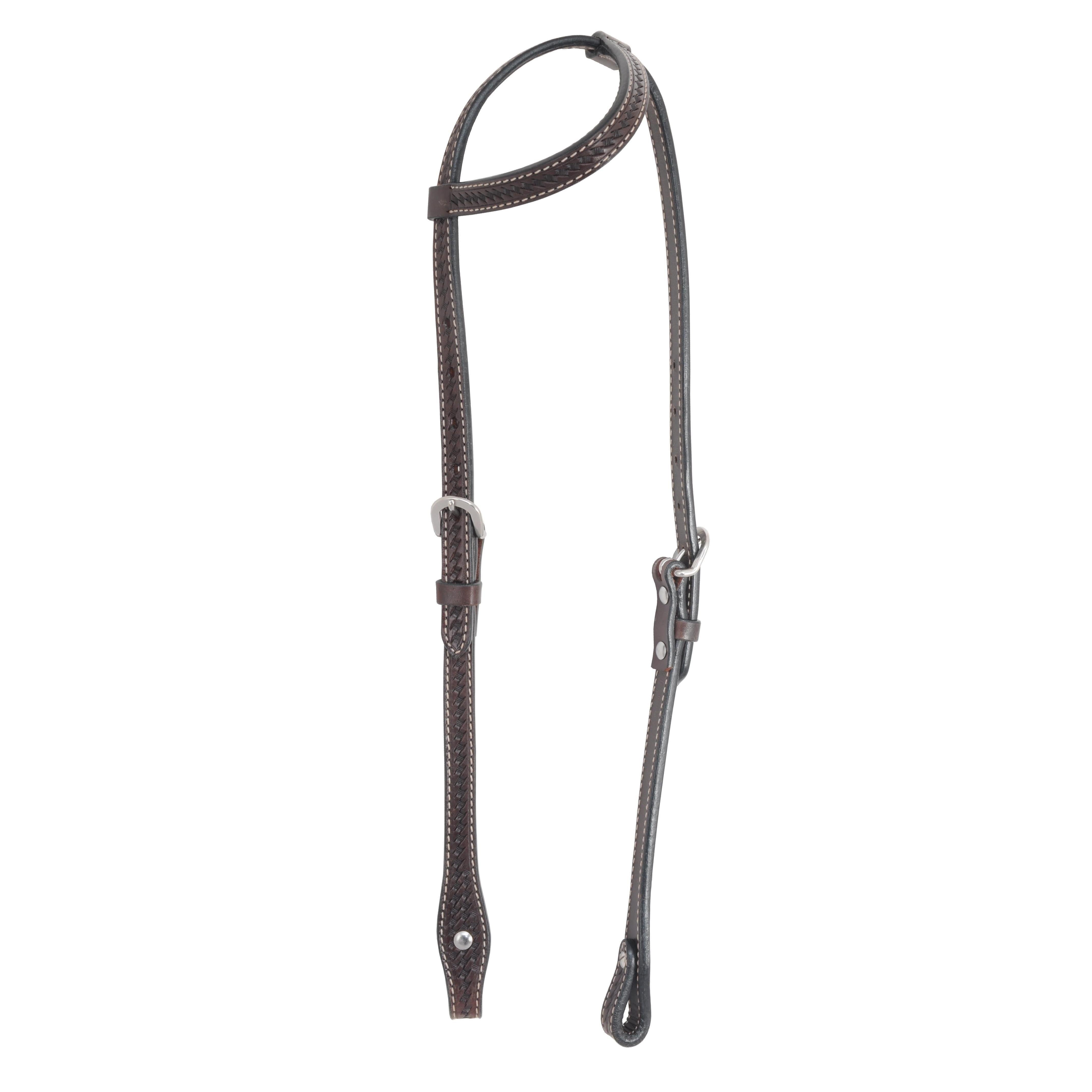 Country Legend Basketweave One Ear Headstall - FG Pro Shop Inc.