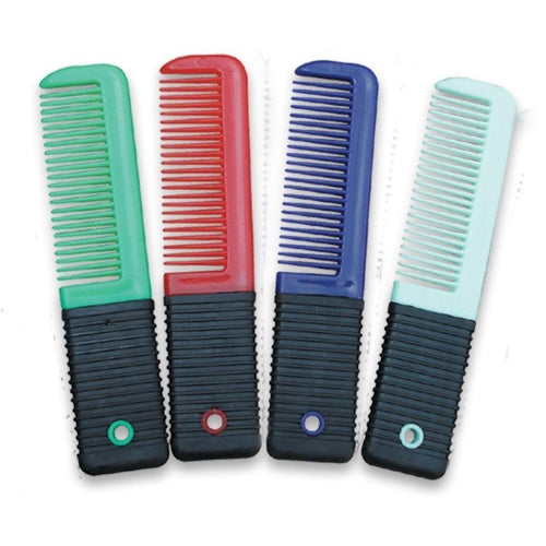 Mini Plastic Comb With Ribbed Grip - FG Pro Shop Inc.