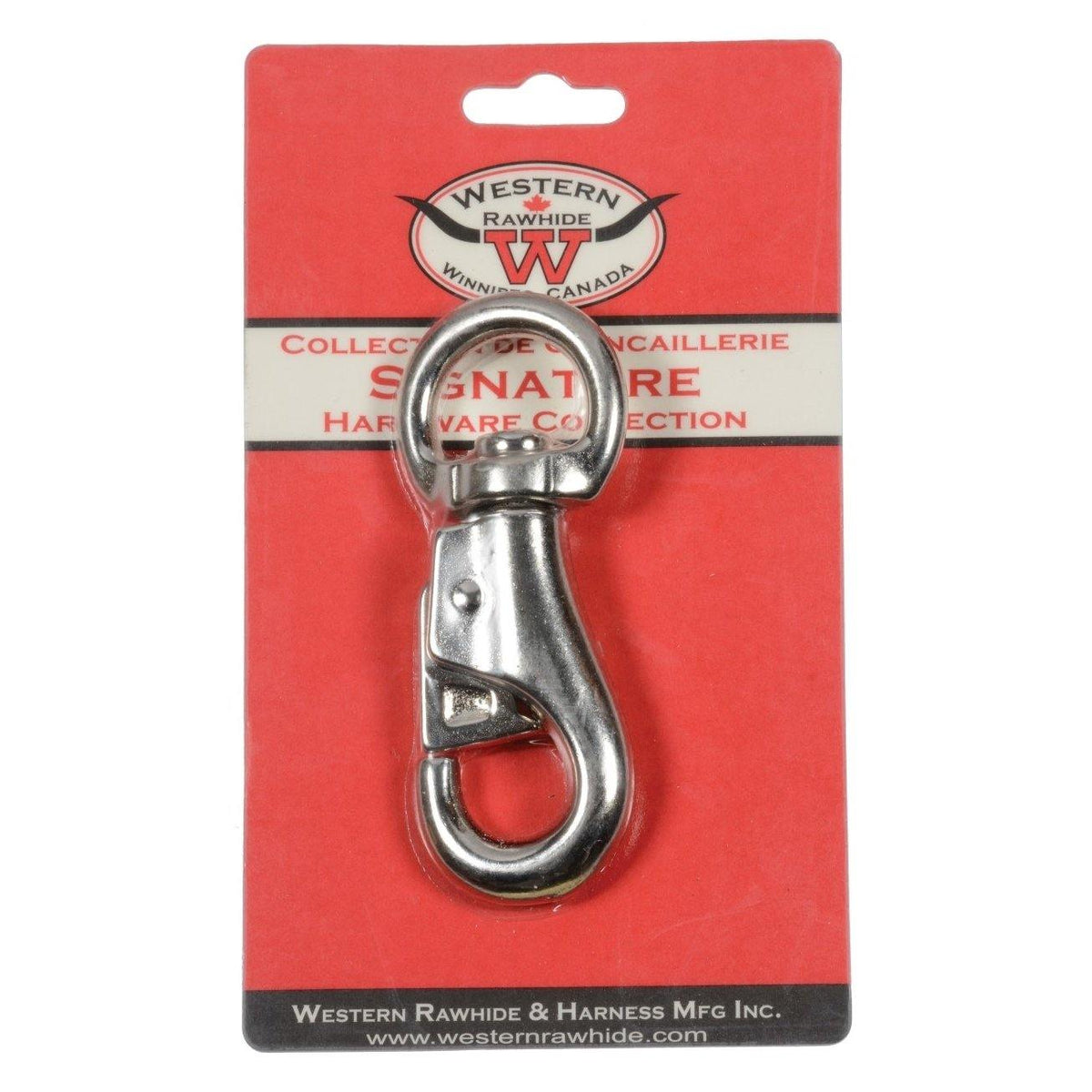 Round Eye Bolt Snap Nickel Plated - FG Pro Shop Inc.