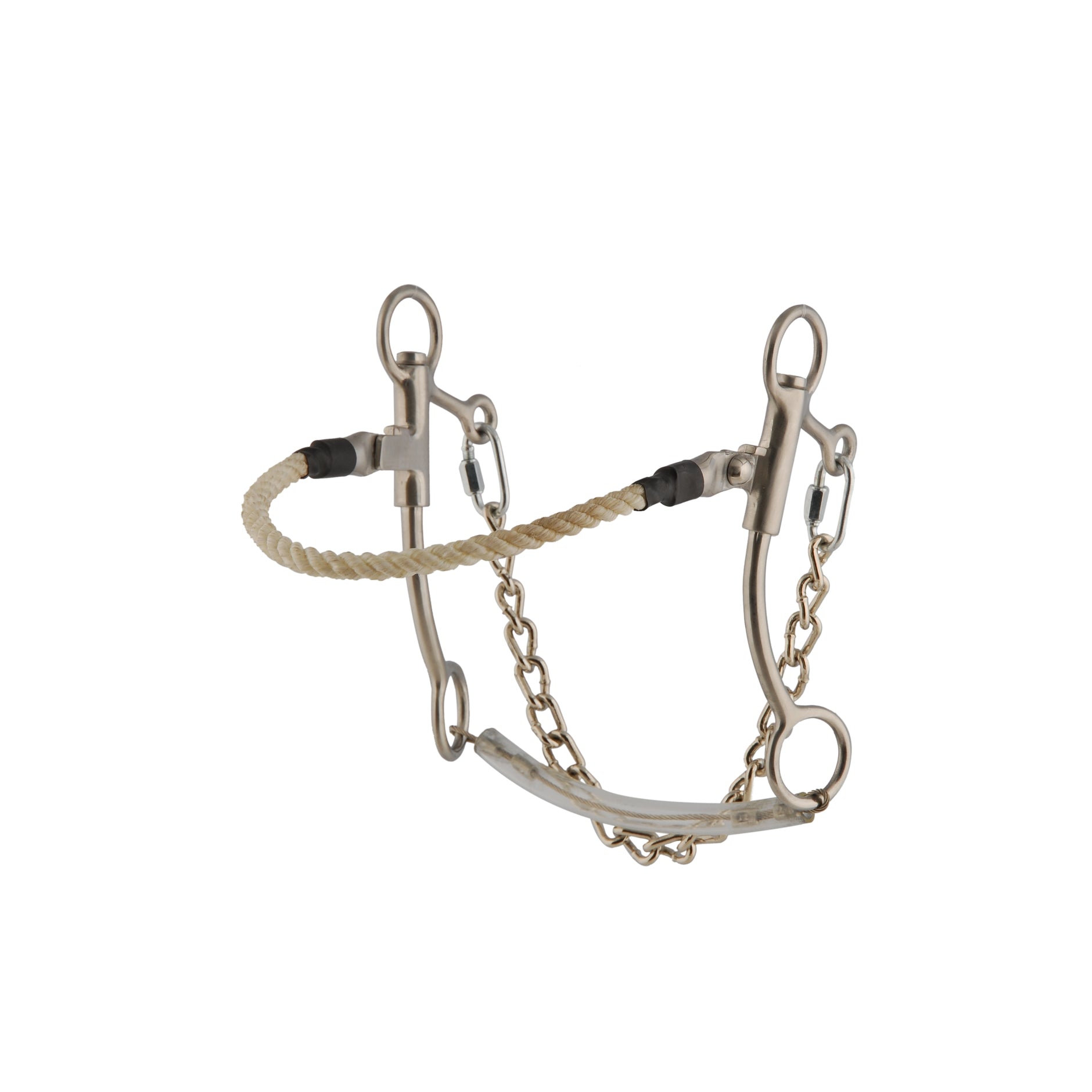 Bride Breaking Hackamore Pour Cheval - Doublée Et Cousue - Neuve