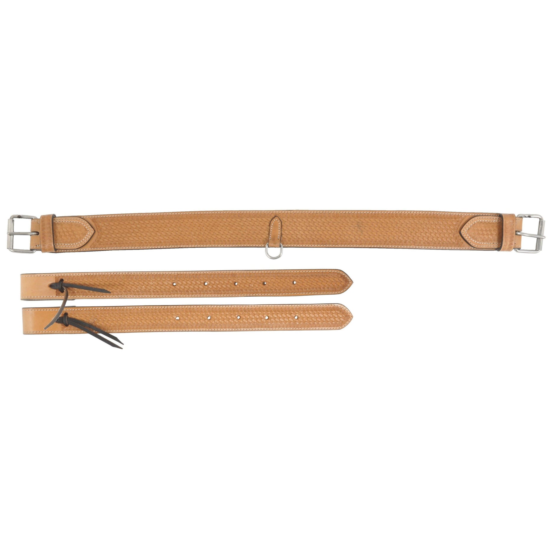 Manteau long façon lainage col rond avec écharpe cousue - Marron