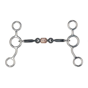 Junior Cow Horse Roller Gag Bit - FG Pro Shop Inc.