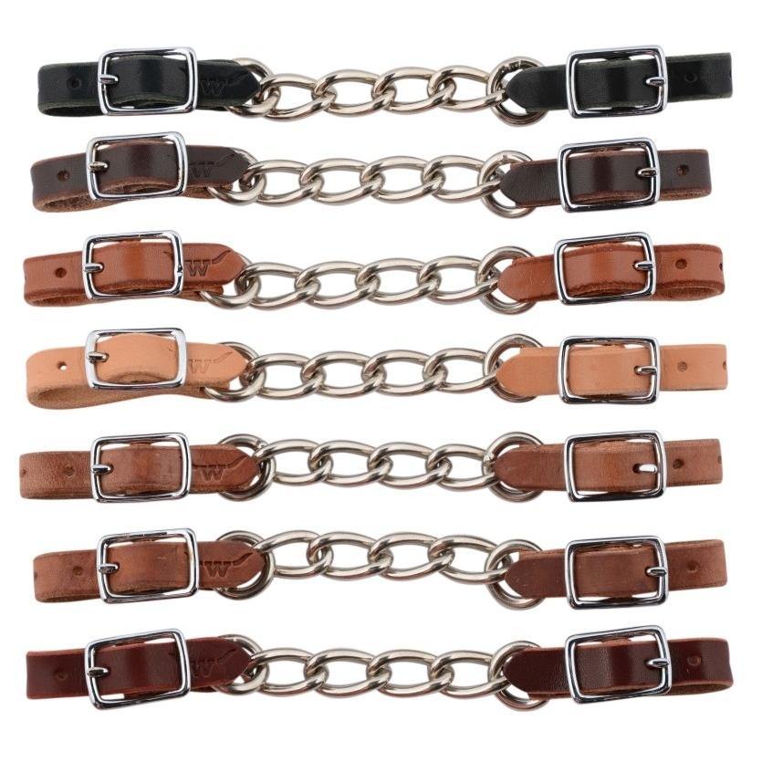 FG Big Link Leather Curb Chain - FG Pro Shop Inc.