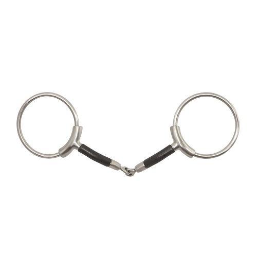 FG Clinician Pinchless Loose Ring Snaffle Bit w/Rubber Covered Bars - FG Pro Shop Inc.