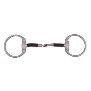 FG Clinician Pinchless Eggbutt Snaffle Bit w/Rubber Covered Bars - FG Pro Shop Inc.