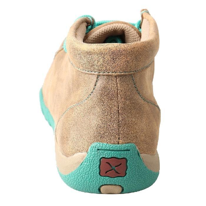 Womens Twisted X Bomber/Turquoise Driving Moccasins - FG Pro Shop Inc.