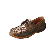 Load image into Gallery viewer, Womens Twisted X Distressed Leopard Driving Moccasins - FG Pro Shop Inc.
