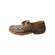 Load image into Gallery viewer, Womens Twisted X Distressed Leopard Driving Moccasins - FG Pro Shop Inc.
