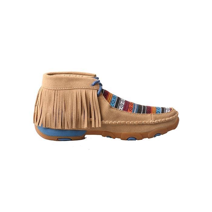 Womens Twisted X Serape Fringe Driving Moccasins - FG Pro Shop Inc.