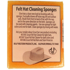 Felt Hat Cleaning Sponges
