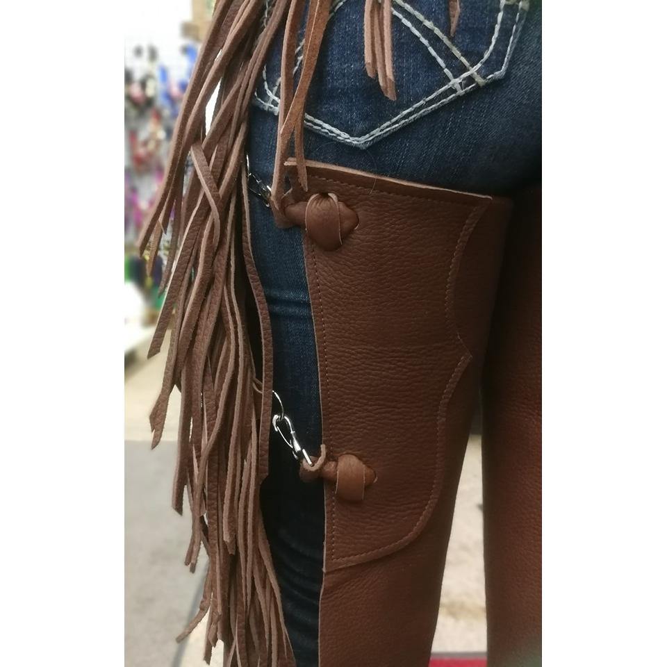 Cowboy Basic Chinks Brown - FG Pro Shop Inc.