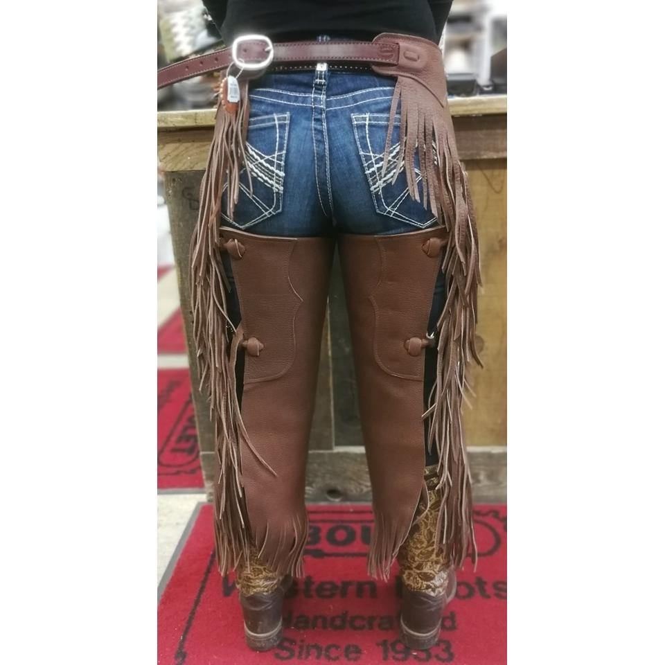 Cowboy Basic Chinks Brown - FG Pro Shop Inc.