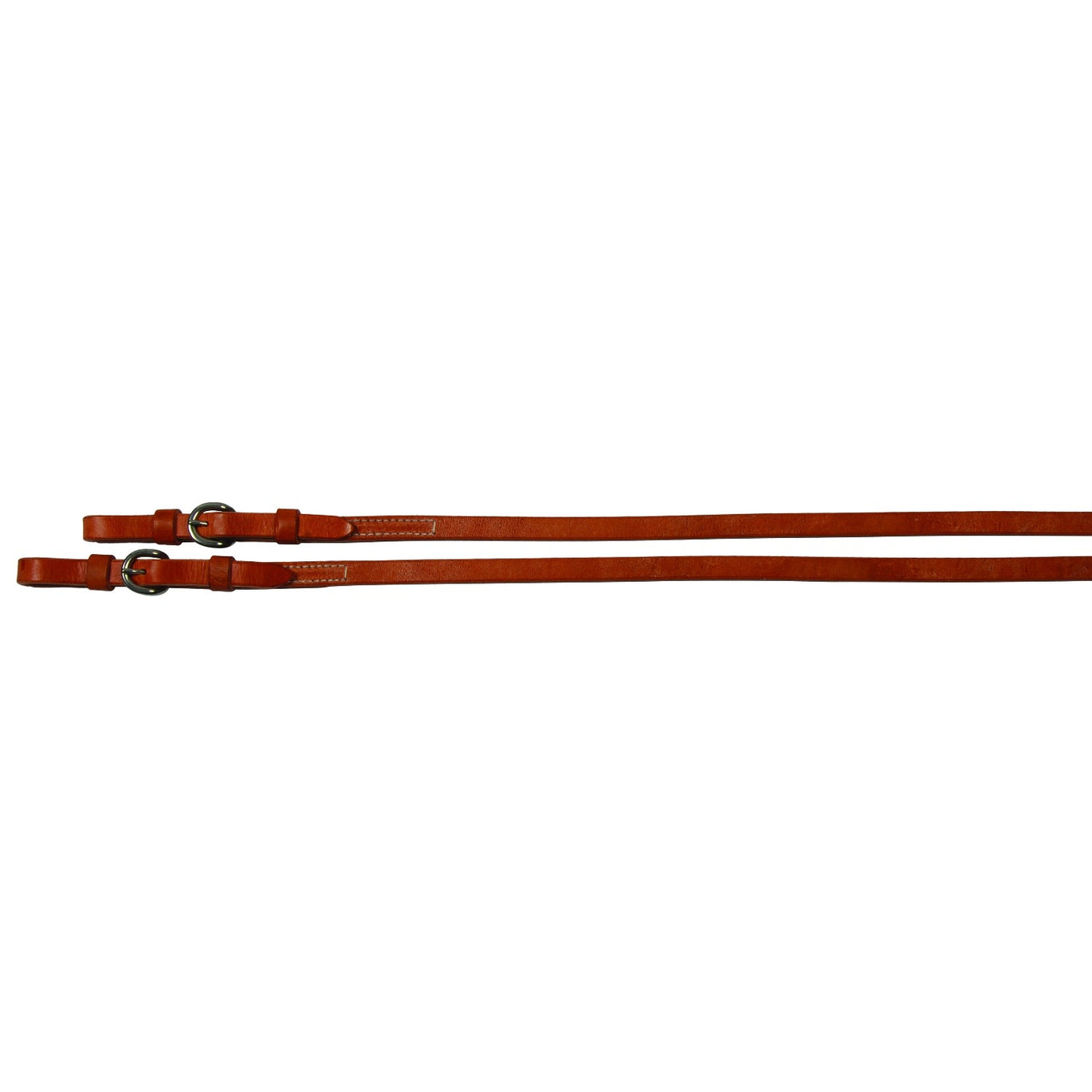 lanière cuir réversible de 12mm couleur marron foncé - CUIR VERITABLE