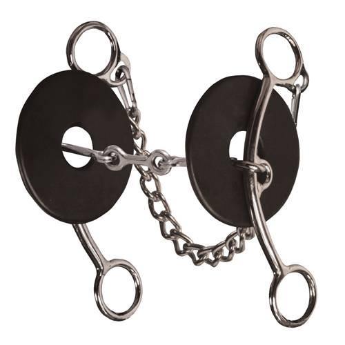 Brittany Pozzi Lifter Series - Three Piece Smooth Snaffle Bit - FG Pro Shop Inc.