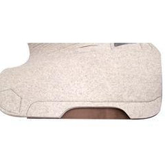 Natural 5 Star Saddle Pad 30''x30'' - FG Pro Shop Inc.