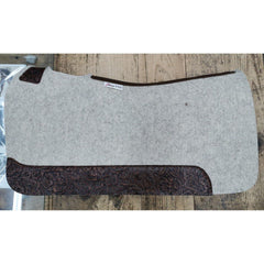 Custom 5 Star Saddle Pad Brown - FG Pro Shop Inc.