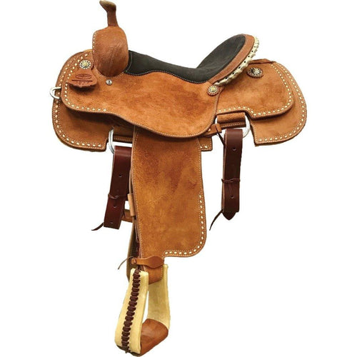 Tulsa Calf Roper Saddle By Western Rawhide - FG Pro Shop Inc.