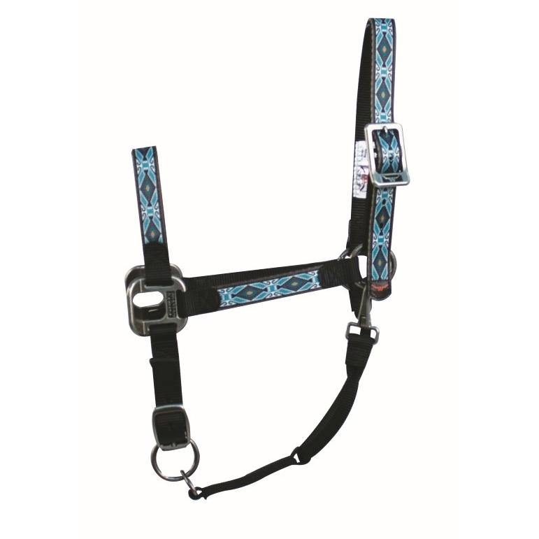 Signature Halter with Snap Black/Rhombus Pattern - FG Pro Shop Inc.