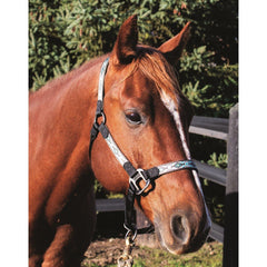 Signature Halter with Snap Black/Rhombus Pattern - FG Pro Shop Inc.